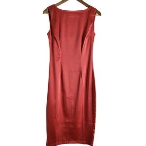 Bettie Page Classic Red Midi Dress